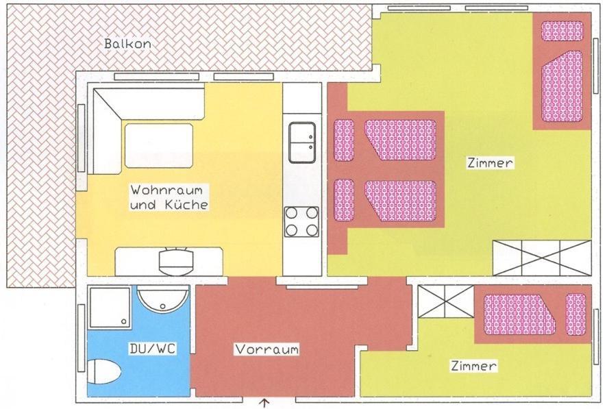 Haus Ferienglueck Apartment Нойщифт им Щубайтал Екстериор снимка