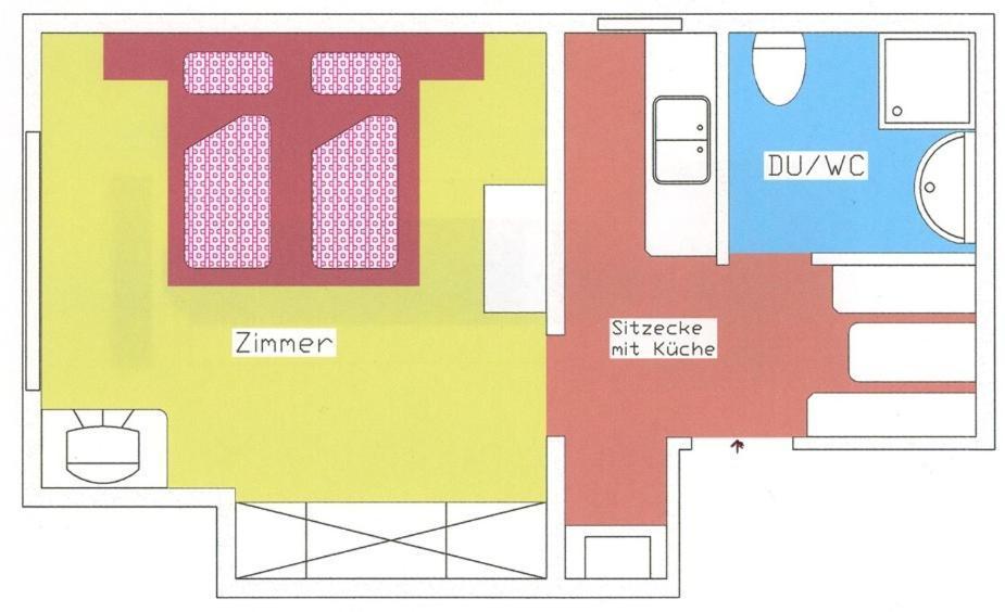 Haus Ferienglueck Apartment Нойщифт им Щубайтал Стая снимка